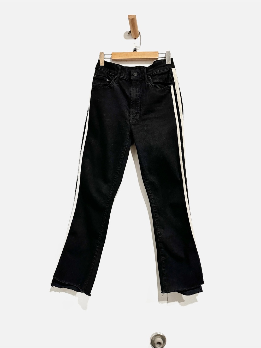 MOTHER Insider Crop Step Fray Racer sz. 31